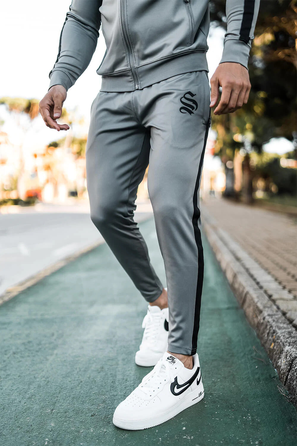 Sinners Attire Poly Tech Jogger Steel Grey 3120
