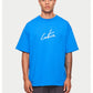 The Couture Club Puff Print Signature relaxed Fit T-Shirt - Blue TCCMAW22-87