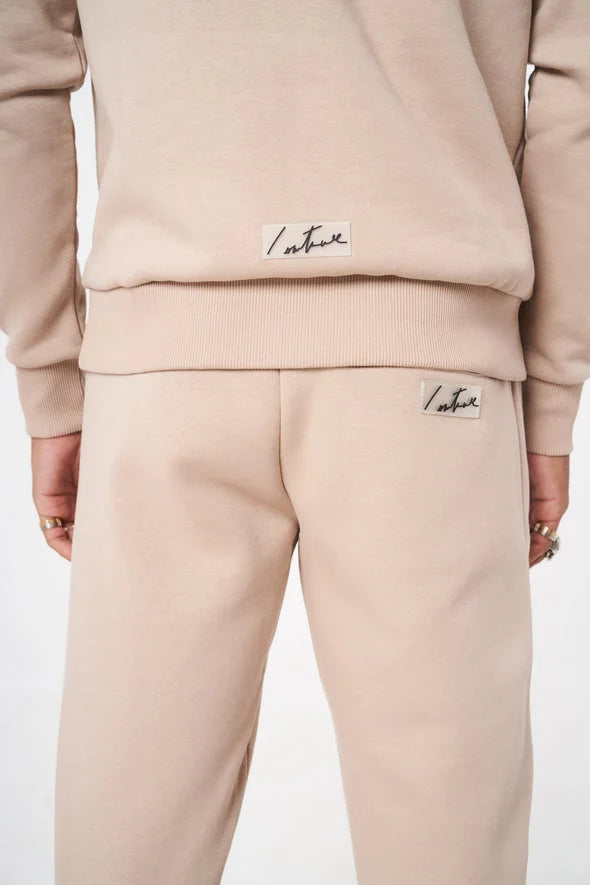 The Couture Club Essentials Slim Fit Jogger - BEIGE