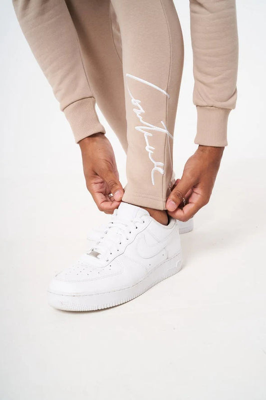 The Couture Club Essentials Slim Fit Jogger - BEIGE