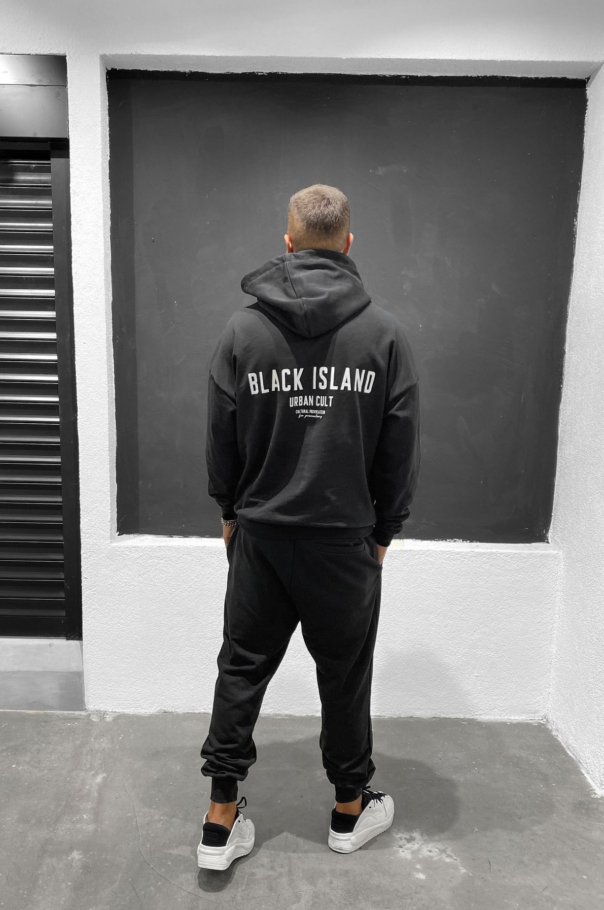 Φούτερ Black Ιsland 12404 Μαύρο