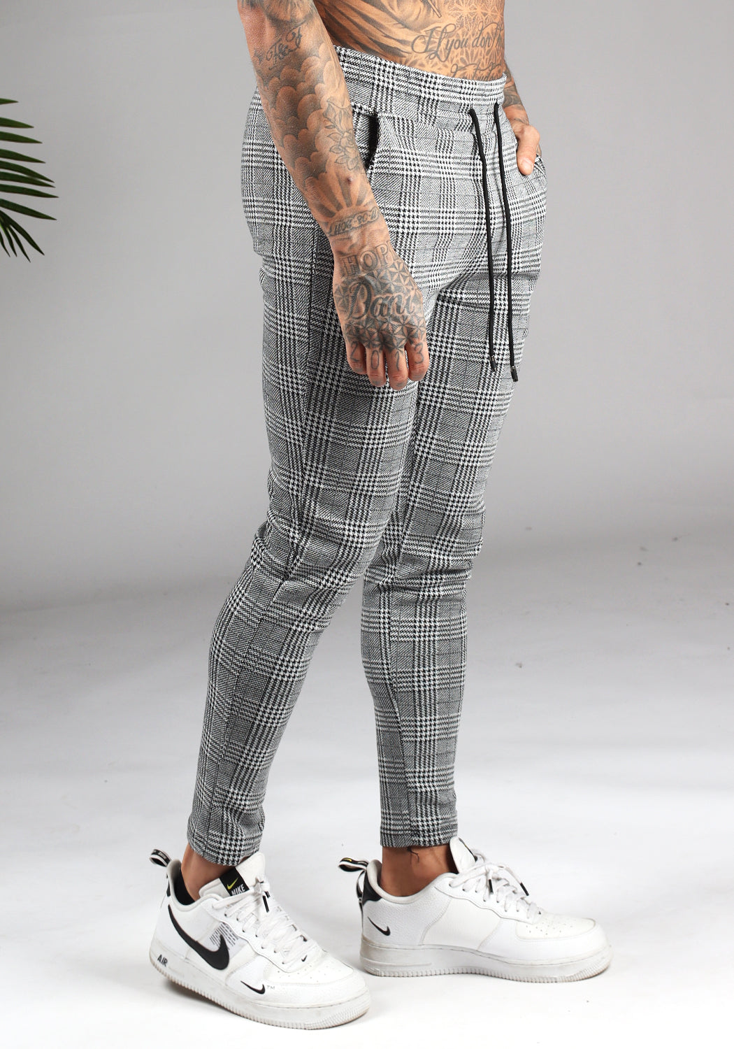 Chino OEM 1815 καρό skinny fit