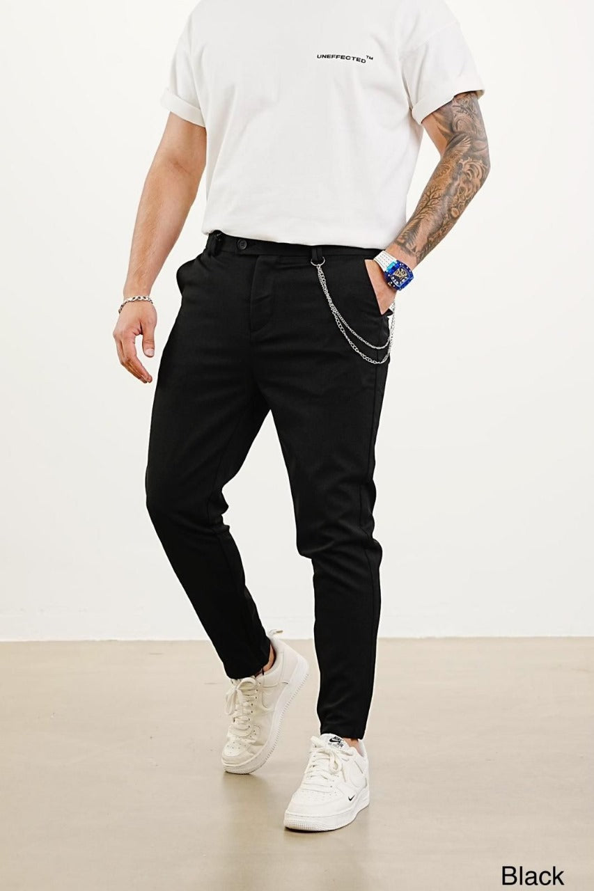Chino 2Y Premium P1044 Μαύρο skinny fit