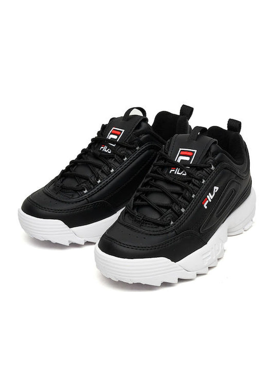 Fila Disruptor Low Γυναικεία Chunky Sneakers Μαύρα 1010302-25Y