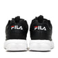 Fila Disruptor Low Γυναικεία Chunky Sneakers Μαύρα 1010302-25Y
