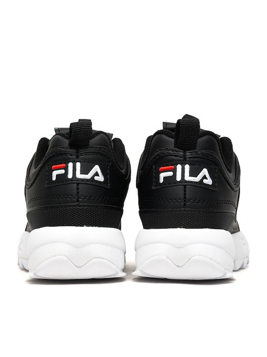 Fila Disruptor Low Γυναικεία Chunky Sneakers Μαύρα 1010302-25Y