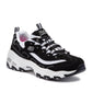 Skechers D'lites Biggest Fan Γυναικεία Chunky Sneakers Μαύρα 11930-BKW