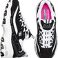 Skechers D'lites Biggest Fan Γυναικεία Chunky Sneakers Μαύρα 11930-BKW