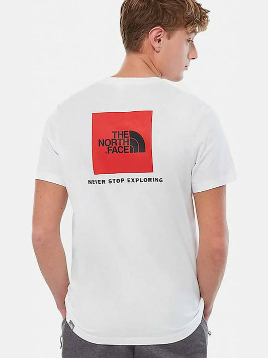 The North Face T-Shirt Redbox NF0A2TX2FN4 Λευκό Regular Fit