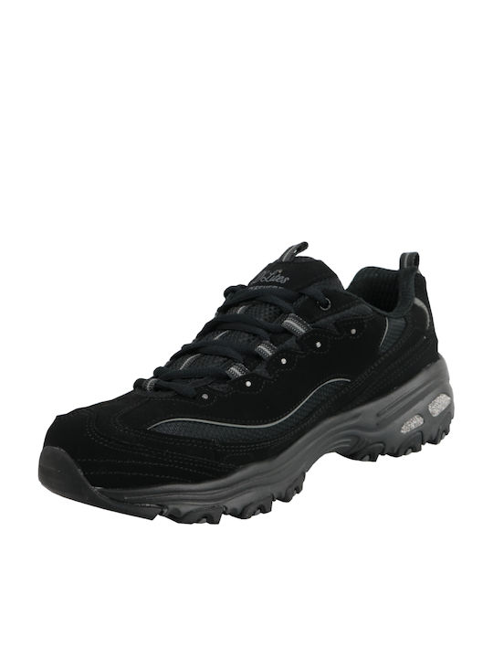 Skechers D'Lites Γυναικεία Chunky Sneakers Μαύρα 11930-BBK