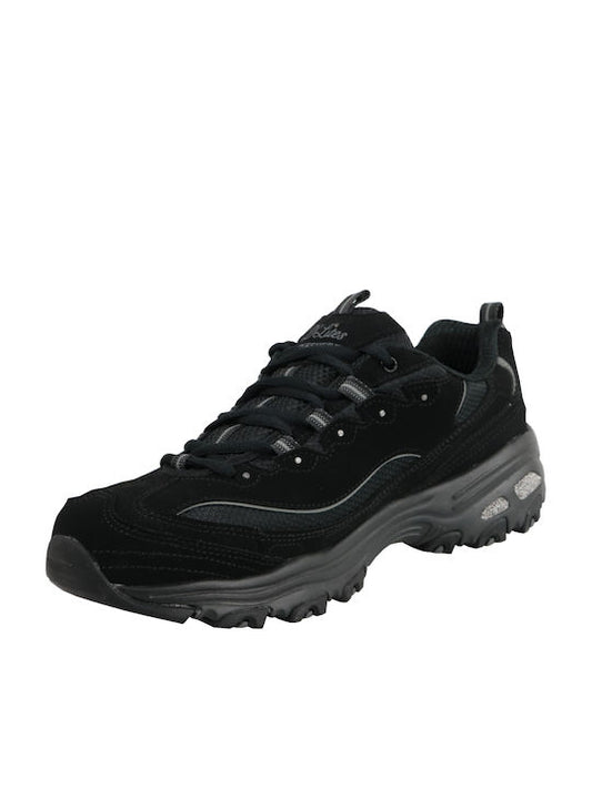 Skechers D'Lites Γυναικεία Chunky Sneakers Μαύρα 11930-BBK