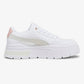 Puma Mayze Stack Γυναικεία Flatforms Sneakers Λευκά 384363-14