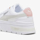 Puma Mayze Stack Γυναικεία Flatforms Sneakers Λευκά 384363-14