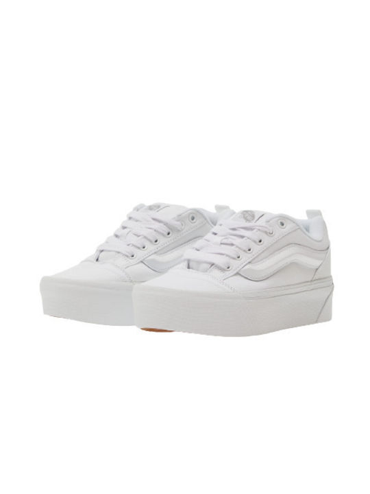 Vans Knu Stack Γυναικεία Sneakers Λευκά VN000CP6W00