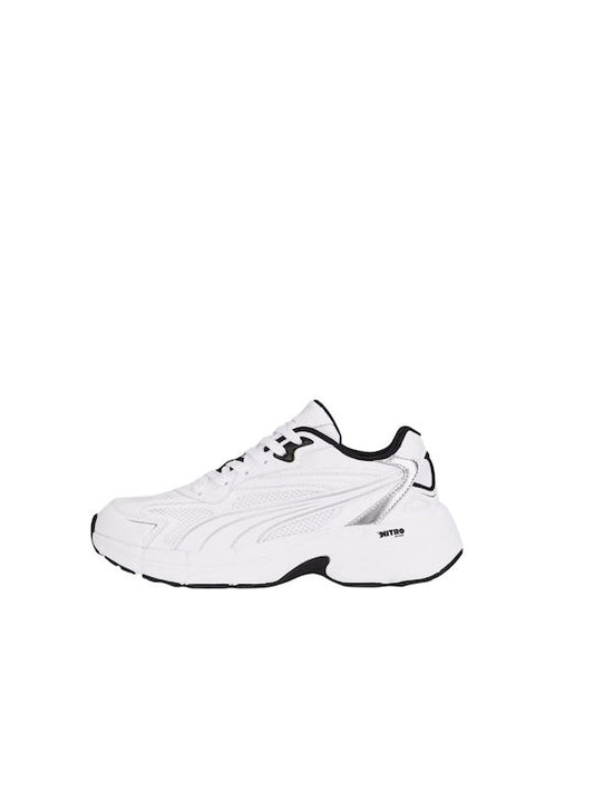 Puma Teveris Nitro Γυναικεία Sneakers Λευκά 391098-03