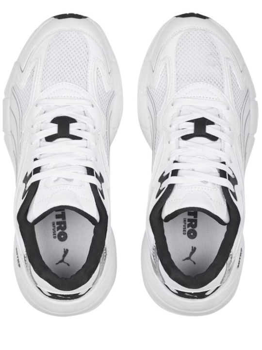 Puma Teveris Nitro Γυναικεία Sneakers Λευκά 391098-03