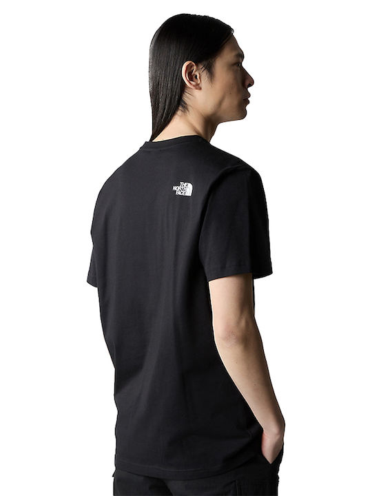 THE NORTH FACE S/S NEVER STOP EXPLORING TEE NF0A87NSJK3 Μαύρο