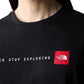THE NORTH FACE S/S NEVER STOP EXPLORING TEE NF0A87NSJK3 Μαύρο