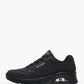 Skechers Uno Stand on Air Γυναικεία Sneakers Μαύρα 73690-BBK