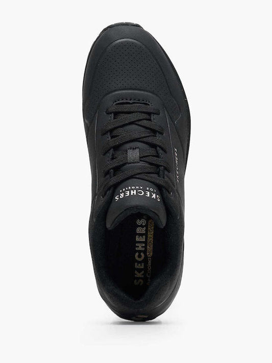 Skechers Uno Stand on Air Γυναικεία Sneakers Μαύρα 73690-BBK