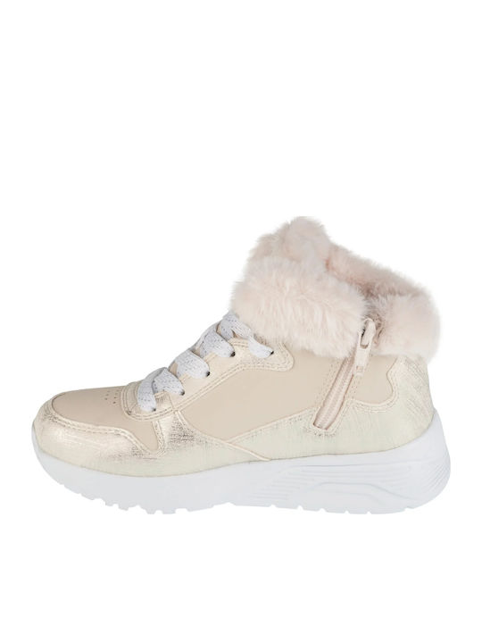 Skechers Παιδικά Μποτάκια Ροζ 310396L-NAT