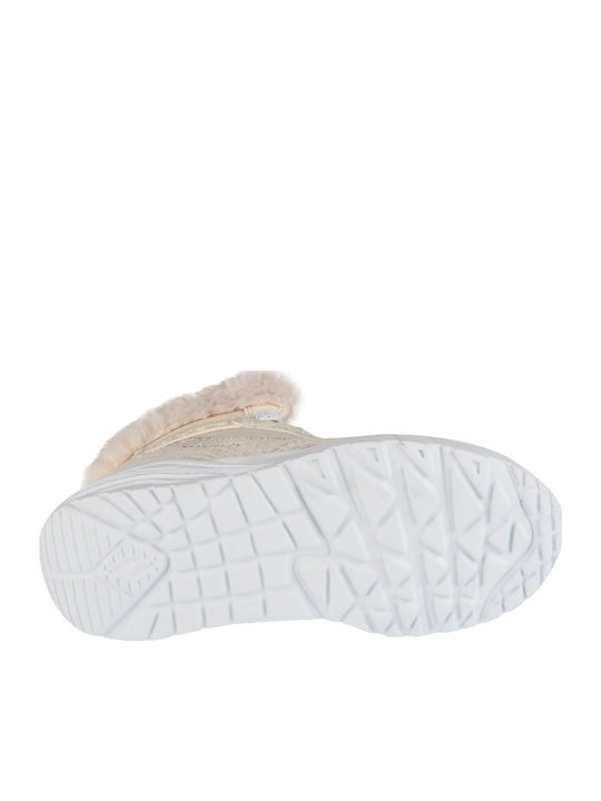 Skechers Παιδικά Μποτάκια Ροζ 310396L-NAT