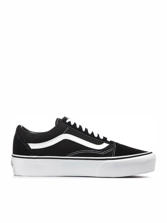 Vans Old Skool Flatforms Sneakers Black / White VN0A3B3UY28