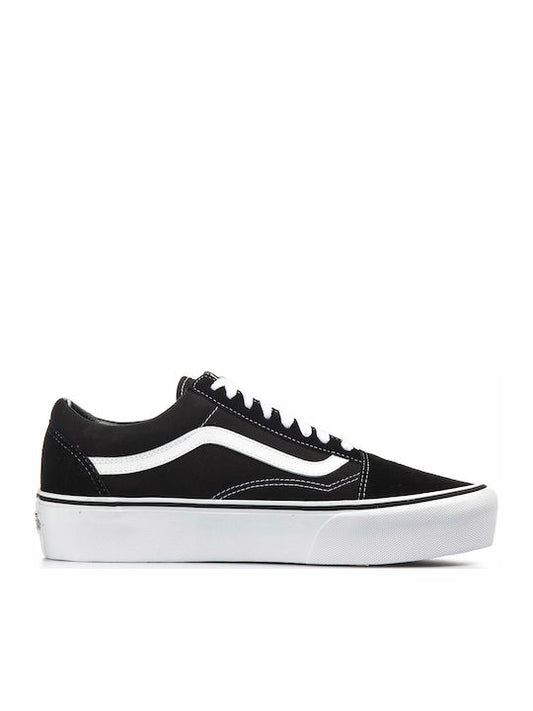 Vans Old Skool Flatforms Sneakers Black / White VN0A3B3UY28