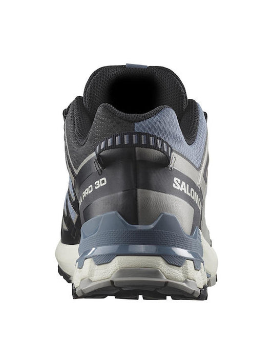 Salomon XA Pro 3D V9 GTX L47270600 Ανδρικά Αθλητικά Παπούτσια Trail Running Γκρι Αδιάβροχα με Μεμβράνη Gore-Tex
