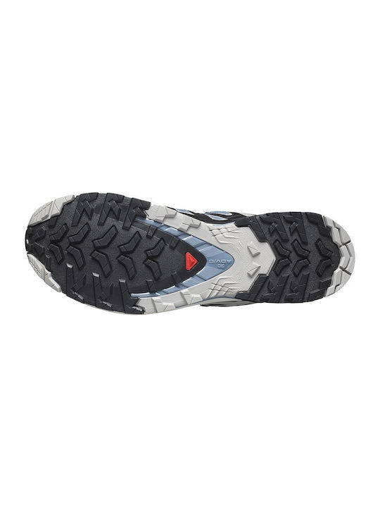 Salomon XA Pro 3D V9 GTX L47270600 Ανδρικά Αθλητικά Παπούτσια Trail Running Γκρι Αδιάβροχα με Μεμβράνη Gore-Tex