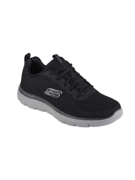 Skechers Summitstorre 232395-BKCC Ανδρικά Αθλητικά Παπούτσια Running Μαύρα