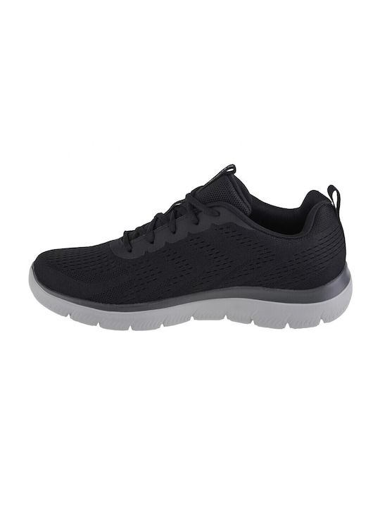 Skechers Summitstorre 232395-BKCC Ανδρικά Αθλητικά Παπούτσια Running Μαύρα