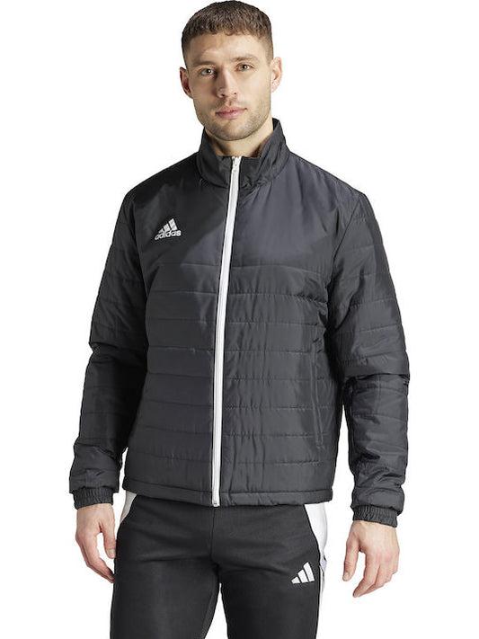 Adidas Entrada 22 Χειμωνιάτικο Μπουφάν Puffer ΜΑΥΡΟ IB6070
