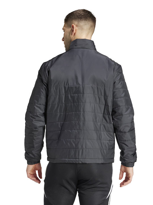 Adidas Entrada 22 Χειμωνιάτικο Μπουφάν Puffer ΜΑΥΡΟ IB6070