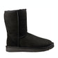Ugg Australia Classic Short II 1016223-BLK Suede Γυναικείες Μπότες με Γούνα Μαύρες