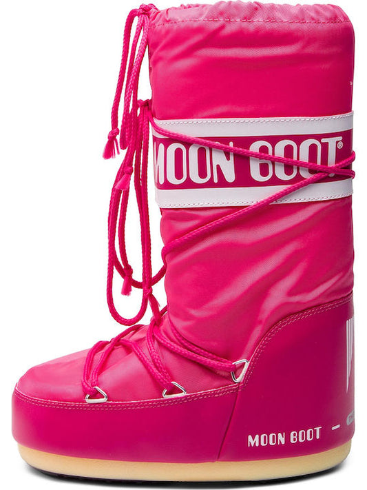 Moon Boot Γυναικείες Μπότες Χιονιού Φούξια 14004400-062