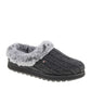 Skechers Χειμερινές Γυναικείες Παντόφλες με Γούνα Γκρι 31204-CCL