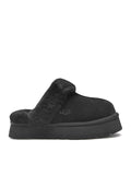 Ugg Australia Disquette 1122550 Χειμερινές Γυναικείες Παντόφλες με γούνα σε Μαύρο Χρώμα