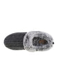 Skechers Χειμερινές Γυναικείες Παντόφλες με Γούνα Γκρι 31204-CCL