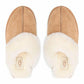 Ugg Australia Disquette 1122550 Χειμερινές Γυναικείες Παντόφλες με γούνα σε Καφέ Χρώμα