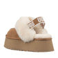Ugg Australia Χειμερινές Γυναικείες Παντόφλες σε Καφέ Χρώμα 1113474-CHE