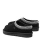 Ugg Australia Tasman 5955-blk Κλειστές Δερμάτινες Γυναικείες Παντόφλες σε Μαύρο Χρώμα