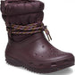 Crocs Γυναικείες Γαλότσες Μπορντό 207312-6WD