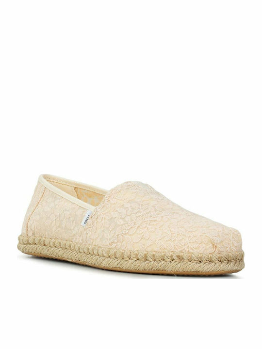 Toms Πλεκτές Γυναικείες Εσπαντρίγιες Natural 10017827