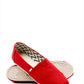 Toms Alpargata Υφασμάτινες Γυναικείες Εσπαντρίγιες σε Κόκκινο Χρώμα 10017743