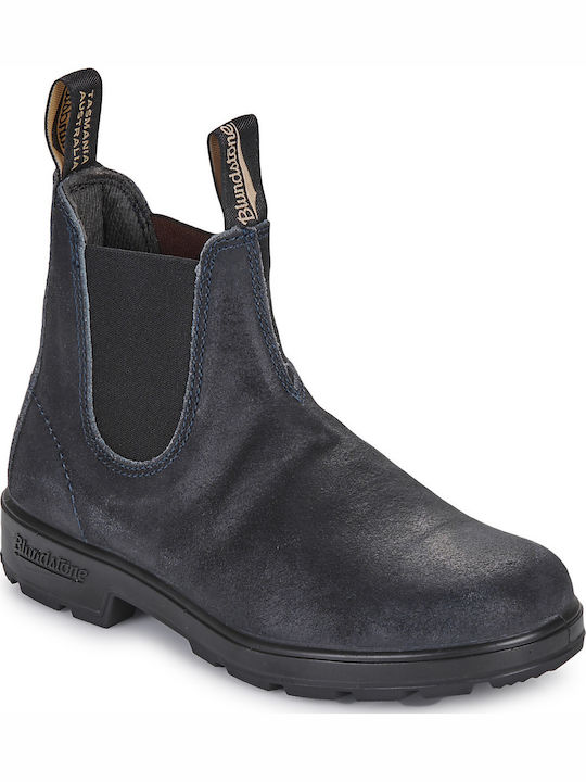 Blundstone navy suede leather unisex 1912