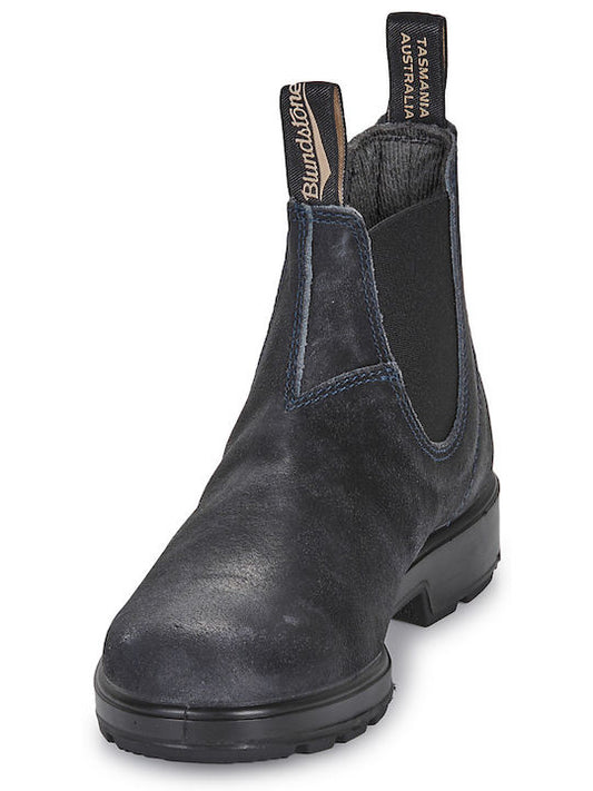 Blundstone navy suede leather unisex 1912
