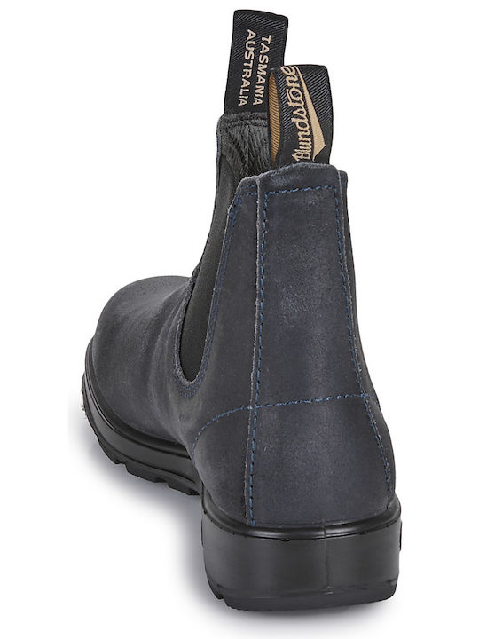 Blundstone navy suede leather unisex 1912