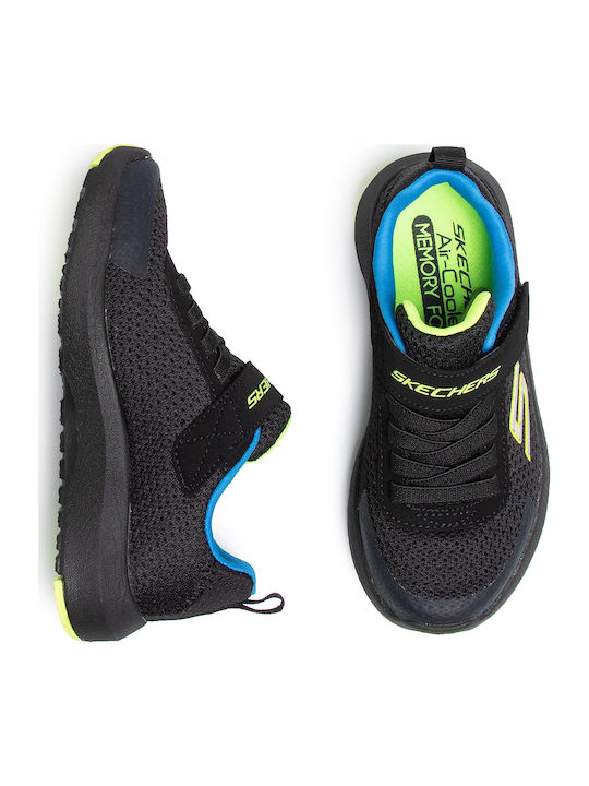 Skechers Αθλητικά Παιδικά Παπούτσια Running Dynamic Tread Μαύρα 98151L-BBLM