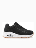 Skechers Αθλητικά Παιδικά Παπούτσια Running Uno Μαύρα 310024L-BLK